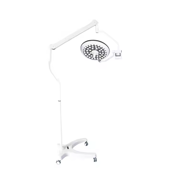 474-High-End Portable LED Surgical Operating Light Wall Mounted Shadowless Medical Equipment Made of Pla.jpg
